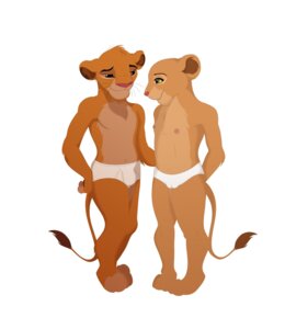 Rating: Questionable Score: 0 Tags: absurd_res anthro anthrofied bulge camel_toe child clothing disney duo e621 felid female flat_chested hi_res lion male mammal nala_(the_lion_king) nipples pantherine ronai simba_(the_lion_king) tail the_lion_king underwear young young_anthro User: bunchy7s
