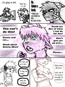 Rating: Questionable Score: 0 Tags: 2_horns 3:4 anthro arm_markings bed black_body black_hair buwaro_elexion clothed clothing comic demon dialogue e621 english_text facial_markings female fire_demon_(slightly_damned) furniture hair head_markings horn jakkai male markings off_shoulder purple_body purple_hair rhea_snaketail sketch slightly_damned tail text undressing white_body white_hair yellowpower User: bunchy7s