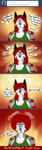 Rating: Safe Score: 0 Tags: 2013 abs afro alternate_hairstyle anthro black_nose bust_portrait canid canine canis clothed clothing daigo daigo_(character) dialogue digital_media_(artwork) dreadlocks e621 english_text fully_clothed hair hi_res humor looking_at_viewer male mammal portrait red_eyes red_hair slightly_chubby solo stripes text tumblr wolf User: bunchy7s