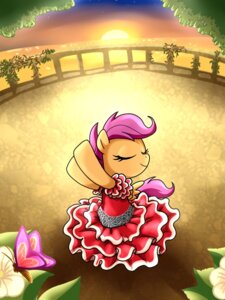 Rating: Safe Score: 0 Tags: 3:4 ambient_arthropod ambient_butterfly ambient_insect balcony clothing detailed_background dress e621 equid equine feathered_wings feathers female feral flower friendship_is_magic hair hasbro hi_res insect_wings lepidopteran_wings madmax mammal my_little_pony mythological_creature mythological_equine mythology orange_body orange_feathers pegasus pink_hair plant scootaloo_(mlp) solo sunset tail toony wings young young_female young_feral User: bunchy7s