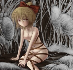 Rating: Explicit Score: 0 Tags: 1girls blonde_hair bow breasts cocoon collar creepy female female_focus female_only hairbow nipples nude red_bow red_eyes ribbons rule34 shimo_(depthbomb) short_hair solo spider_girl spider_web subterranean_animism team_shanghai_alice touhou web yamame_kurodani youkai User: bunchy7s
