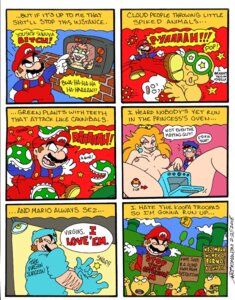 Rating: Explicit Score: 0 Tags: bowser breasts clothes color comic english_text female hat human koopa_troopa lakitu male mario mario_(series) nintendo nipples piranha_plant princess_peach rule34 straight_hair super_mario_bros. super_mario_bros._(nes) tagme text thebigmansini User: bunchy7s