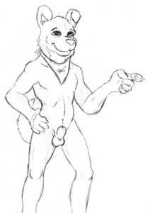 Rating: Explicit Score: 0 Tags: anthro anthrofied dog family_guy johawk male male_only monochrome mostly_nude new_brian pointing rule34 smile solo standing tagme User: bunchy7s