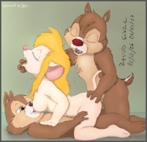 Rating: Explicit Score: 0 Tags: 2006 2007 anthro asthexiancal chip chip_'n_dale_rescue_rangers chipmunk dale disney double_penetration female finger_in_mouth gadget_hackwrench interspecies looking_pleasured male male_penetrating male_penetrating_female mouse nipples nude nude_female nude_male rodent rule34 sex side_view squirrel stinkehund straight sucking_nipples tagme User: bunchy7s