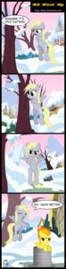 Rating: Safe Score: 0 Tags: 2013 absurd_res amber_eyes barrel blonde_hair building comic cutie_mark derpy_hooves_(mlp) duo e621 english_text equid equine feathered_wings feathers female feral friendship_is_magic fur grey_body grey_feathers grey_fur hair hasbro hi_res long_image mammal multicolored_hair my_little_pony mythological_creature mythological_equine mythology outside pegasus plant quadruped snow spitfire_(mlp) tail tall_image text toxic-mario tree two_tone_hair wings wonderbolts_(mlp) yellow_body yellow_feathers yellow_fur User: bunchy7s