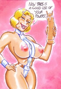 Rating: Explicit Score: 0 Tags: 1boy 1girls blonde_hair breasts chameleon_boy colored curvy dc dc_comics dc_silver_age dialogue dildo dildo_with_face exposed_breasts female humor imra_ardeen joe_gravel large_breasts legion_of_superheroes living_dildo living_sex_toy male nipples reep_daggle rule34 saturn_girl sex_toy sex_toy_transformation sketch_card speech_bubble text traditional_media_(artwork) transformation wardrobe_malfunction User: bunchy7s