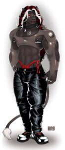 Rating: Questionable Score: 0 Tags: android anthro barcode bell bell_collar black_clothing bng bulge claws clothed clothing collar crossdressing e621 felid femboy hair hi_res lion long_hair machine male mammal muscular muscular_anthro muscular_femboy muscular_male nipple_piercing nipples pantherine panties piercing pose robot simple_background solo tail tattoo theodore_(bng) thong underwear white_background User: bunchy7s