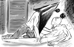 Rating: Explicit Score: 0 Tags: james_sunderland male male/male male_only monochrome pyramid_head rule34 silent_hill silent_hill_2 silent_hill_3 valtiel User: bunchy7s Rating: Explicit Score: 0 Tags: james_sunderland male male/male male_only monochrome pyramid_head rule34 silent_hill silent_hill_2 silent_hill_3 valtiel User: bunchy7s
