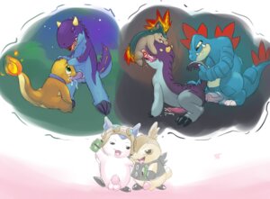 Rating: Explicit Score: 0 Tags: 2012 anal anal_penetration argon_vile black_eyes blue_body brown_eyes charmander dinosaur double_penetration drunk e621 erection eyes_closed fellatio feral feraligatr fire flaming_tail generation_1_pokemon generation_2_pokemon genitals group group_sex humanoid_genitalia humanoid_penis legendz licking male male/male male_penetrated male_penetrating male_penetrating_male multiple_scenes nintendo oral oral_penetration orange_body orange_skin penetration penile penis penis_lick pokemon pokemon_(species) prehistoric_species purple_body quilava ranshiin red_eyes reptile scalie sex shiron spitroast substance_intoxication tail threesome tongue tongue_out trio white_body yellow_eyes User: bunchy7s