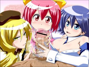 Rating: Explicit Score: 0 Tags: balls bar_censor breasts censored erection fellatio female kuchinashi_(needless) male mio_(needless) needless nipples rule34 setsuna_(needless) testicles User: bunchy7s