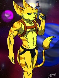Rating: Questionable Score: 0 Tags: 3:4 abs anthro biceps clothed clothing e621 felid fur green_eyes gun hi_res iudicium86 jockstrap lombax male mammal muscular muscular_anthro muscular_male pecs pose ranged_weapon ratchet_(ratchet_and_clank) ratchet_and_clank science_fiction solo sony_corporation sony_interactive_entertainment space tail topless underwear weapon User: bunchy7s Rating: Questionable Score: 0 Tags: 3:4 abs anthro biceps clothed clothing e621 felid fur green_eyes gun hi_res iudicium86 jockstrap lombax male mammal muscular muscular_anthro muscular_male pecs pose ranged_weapon ratchet_(ratchet_and_clank) ratchet_and_clank science_fiction solo sony_corporation sony_interactive_entertainment space tail topless underwear weapon User: bunchy7s