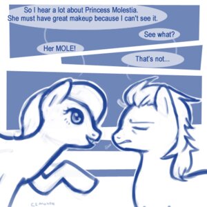 Rating: Questionable Score: 0 Tags: 1:1 2012 ask_pun clorin_spats comic dialogue duo e621 english_text equid equine fan_character female feral hasbro horse humor low_res male mammal my_little_pony pony pun text User: bunchy7s