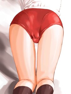 Rating: Explicit Score: 0 Tags: ass buruma close-up fat_mons female gym_uniform rule34 simple_background socks thighs white_background User: bunchy7s
