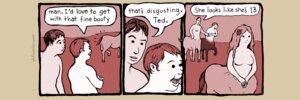Rating: Safe Score: 0 Tags: 3:1 breasts centaur comic dialogue e621 english_text equid equid_taur european_mythology female flower greek_mythology group hair humanoid_taur male mammal mammal_taur monster_girl_(genre) mythology nicholas_gurewitch open_mouth perry_bible_fellowship plant taur text User: bunchy7s