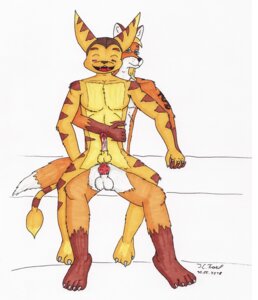 Rating: Explicit Score: 0 Tags: 2010 2boys anthro balls erection fox front_view furry gay interspecies jcfox jcfox_(artist) lombax male male_only nude penis ratchet_(ratchet_and_clank) ratchet_and_clank rule34 sex tagme traditional_media video_games yaoi User: bunchy7s