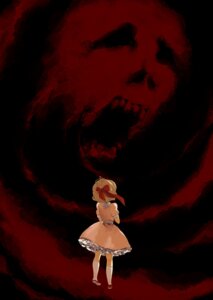 Rating: Safe Score: 0 Tags: alien creepy digital_media_(artwork) duo e621 earthbound_(series) female giygas human mammal nightmare_fuel nintendo paula_(earthbound) rinatan simple_background solo_focus toony User: bunchy7s
