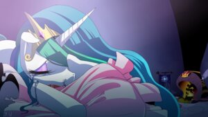 Rating: Safe Score: 0 Tags: bodily_fluids cakewasgood crown crying e621 equid equine female feral friendship_is_magic hair hasbro headgear horn mammal my_little_pony mythological_creature mythological_equine mythology princess_celestia_(mlp) solo tears unicorn User: bunchy7s