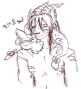 Rating: Safe Score: 0 Tags: duo e621 eyes_closed felid female horn hybrid male mammal sinseai sketch smile soul_akuma User: bunchy7s Rating: Safe Score: 0 Tags: duo e621 eyes_closed felid female horn hybrid male mammal sinseai sketch smile soul_akuma User: bunchy7s