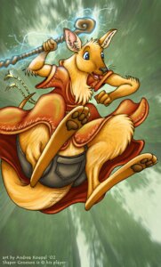 Rating: Safe Score: 0 Tags: 2002 andrea_koupal anthro biped clothing e621 english_text forest fur jumping kangaroo macropod magic_user male mammal marsupial melee_weapon outside plant pockets polearm robe solo staff tail text tree weapon wood User: bunchy7s Rating: Safe Score: 0 Tags: 2002 andrea_koupal anthro biped clothing e621 english_text forest fur jumping kangaroo macropod magic_user male mammal marsupial melee_weapon outside plant pockets polearm robe solo staff tail text tree weapon wood User: bunchy7s