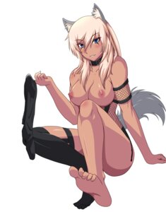 Rating: Questionable Score: 0 Tags: 5_toes animal_humanoid barefoot belt big_breasts black_clothing black_legwear blonde_hair blue_eyes breasts canid canid_humanoid canine canine_humanoid canis clothing collar digital_media_(artwork) e621 feet female fishnet_clothing foxhound220 garter_belt garter_straps hair humanoid humanoid_feet legwear looking_at_viewer mammal mammal_humanoid nipples plantigrade shaded simple_background sitting smile soles solo toes white_background wolf wolf_humanoid wolf_tail User: bunchy7s