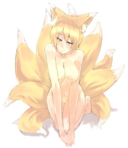 Rating: Explicit Score: 0 Tags: 1girls animal_ears barefoot blonde_hair breasts female fox_ears fox_tail highres kusanagi_kaoru nipples nude pubic_hair ran_yakumo rule34 seductive_smile short_hair solo tail touhou User: bunchy7s