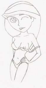 Rating: Explicit Score: 0 Tags: bra disney female female_only human kim_possible kimberly_ann_possible monochrome nipples panties rule34 solo straight_hair tagme User: bunchy7s