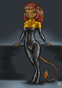 Rating: Questionable Score: 0 Tags: anthro blush bodysuit breasts brown_body brown_fur brown_hair caitian clothing e621 felid female fur hair latex looking_at_viewer m'ress mammal s-nina skinsuit solo star_trek star_trek_the_animated_series tail tail_tuft tight_clothing tuft uniform yellow_eyes zipper User: bunchy7s