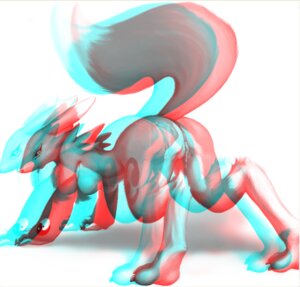 Rating: Explicit Score: 0 Tags: all_fours anaglyph anthro ass_up bandai_namco bent_over black_sclera bodily_fluids breasts butt canid canine cum cum_on_butt digimon digimon_(species) dr_comet e621 female genital_fluids genitals hanging_breasts mammal open_mouth presenting presenting_vulva raised_tail renamon seductive solo stereogram tail vulva wide_hips User: bunchy7s