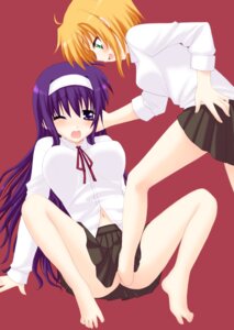 Rating: Explicit Score: 0 Tags: 2girls arisa_bannings barefoot feet female female_footjob femdom footjob footjob_under_clothes looking_down lyrical_nanoha mahou_shoujo_lyrical_nanoha multiple_females multiple_girls rule34 saki_chisuzu skirt spread_legs standing standing_footjob suzuka_tsukimura toes yuri User: bunchy7s