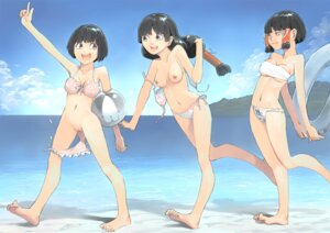 Rating: Explicit Score: 0 Tags: 3girls akimbo_(artist) akinbo_(hyouka_fuyou) arched_back ball_(object) barefoot beach beach_ball bikini bikini_malfunction black_eyes black_hair bottomless breasts color day error feet female female_only front-tie_top hair_ornament innertube leaning_forward long_hair multiple_females multiple_girls navel nipples outdoors public_topless pussy rule34 short_hair side-tie_bikini soles swimsuit toes topless uncensored wardrobe_malfunction water User: bunchy7s