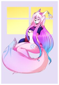 Rating: Safe Score: 0 Tags: anthro blue_eyes bodily_fluids breasts canid canine clothing crying e621 ear_piercing eirana female fox geekidog glistening heterochromia hi_res mammal nancy_andrews panties piercing runes solo star tail tears under_boob underwear wide_hips window User: bunchy7s