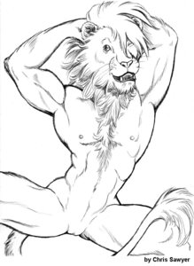 Rating: Explicit Score: 0 Tags: andromorph anthro black_and_white chris_sawyer e621 felid genitals hair hands_behind_head intersex line_art lion looking_at_viewer mammal mane mane_hair monochrome muscular muscular_andromorph muscular_anthro muscular_intersex navel nipples nude pantherine solo spread_legs spreading tail ulan vulva User: bunchy7s