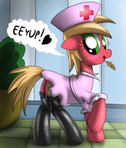 Rating: Safe Score: 0 Tags: 2013 big_macintosh_(mlp) blonde_hair chewing chewing_grass clothing crossgender cutie_mark e621 earth_pony equid equine exclamation_point female feral friendship_is_magic fur green_eyes hair hasbro hat headgear headwear heart_symbol hi_res horse legwear looking_at_viewer mammal my_little_pony nurse nurse_clothing nurse_hat nurse_headwear nurse_uniform object_in_mouth open_mouth plant pony quadruped red_body red_fur shrub solo tail thigh_highs uniform wheat ziemniax User: bunchy7s Rating: Safe Score: 0 Tags: 2013 big_macintosh_(mlp) blonde_hair chewing chewing_grass clothing crossgender cutie_mark e621 earth_pony equid equine exclamation_point female feral friendship_is_magic fur green_eyes hair hasbro hat headgear headwear heart_symbol hi_res horse legwear looking_at_viewer mammal my_little_pony nurse nurse_clothing nurse_hat nurse_headwear nurse_uniform object_in_mouth open_mouth plant pony quadruped red_body red_fur shrub solo tail thigh_highs uniform wheat ziemniax User: bunchy7s
