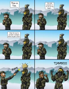 Rating: Safe Score: 0 Tags: alien armor comic commentary dialogue digital_media_(artwork) duo_focus e621 english_text flood_(halo) flood_(infection_form) group halo_(series) human humor male mammal master_chief microsoft text warrioronlydude xbox_game_studios User: bunchy7s