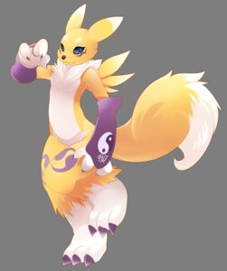 Rating: Safe Score: 0 Tags: absurd_res alpha_channel anthro bandai_namco black_sclera blue_eyes canid canine clothing digimon digimon_(species) e621 female fingerless_gloves fur gloves handwear hi_res looking_at_viewer mammal pose renamon rudragon simple_background solo tail transparent_background white_body white_fur yellow_body yellow_fur yin_yang User: bunchy7s