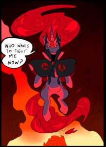 Rating: Safe Score: 0 Tags: black_border border clothed clothing comic crown dialogue digital_media_(artwork) e621 english_text equid equine floating hasbro headgear horn male mammal metal_(artist) my_little_pony mythological_creature mythological_equine mythology solo text unicorn User: bunchy7s