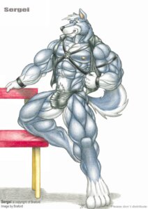 Rating: Explicit Score: 0 Tags: abs anthro biceps big_muscles braford bulge canid canine canis clothed clothing costume domestic_dog e621 grin husky leather male mammal muscular muscular_anthro muscular_male nipples nordic_sled_dog pecs sergei_(braford) skimpy smile solo speedo spitz swimwear tail thong topless topwear traditional_media_(artwork) underwear vest User: bunchy7s