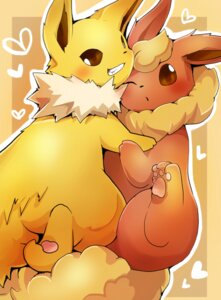 Rating: Safe Score: 0 Tags: 2012 ambiguous_gender azuma_minatsu blush butt digital_media_(artwork) duo e621 eeveelution fangs feet feral flareon fur generation_1_pokemon grin heart_symbol hindpaw hug jolteon looking_at_viewer looking_back nintendo one_eye_closed pawpads paws pokemon pokemon_(species) red_body red_fur smile teeth yellow_body yellow_fur User: bunchy7s Rating: Safe Score: 0 Tags: 2012 ambiguous_gender azuma_minatsu blush butt digital_media_(artwork) duo e621 eeveelution fangs feet feral flareon fur generation_1_pokemon grin heart_symbol hindpaw hug jolteon looking_at_viewer looking_back nintendo one_eye_closed pawpads paws pokemon pokemon_(species) red_body red_fur smile teeth yellow_body yellow_fur User: bunchy7s