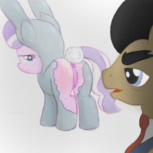 Rating: Explicit Score: 0 Tags: 1:1 2013 anus blue_eyes butt diamond_tiara_(mlp) disguise duo e621 earth_pony equid equine female feral filthy_rich_(mlp) friendship_is_magic genitals hair hasbro horse incest_(lore) lagomorph leporid low_res male mammal my_little_pony numel_(artist) pony quadruped rabbit tail vulva young young_feral User: bunchy7s