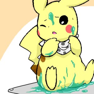 Rating: Safe Score: 0 Tags: 1:1 ambiguous_gender black_eyes chibi e621 eyes_closed feral fur generation_1_pokemon low_res mammal messy nintendo one_eye_closed open_mouth pikachu pokemon pokemon_(species) pose rodent sitting solo unknown_artist wink yellow_body yellow_fur User: bunchy7s