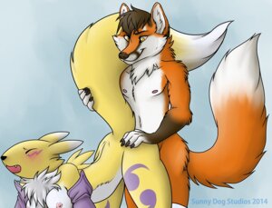 Rating: Explicit Score: 0 Tags: anthro areola bandai_namco black_nose blush breasts canid canine chest_tuft clothing digimon digimon_(species) duo e621 english_text eyes_closed female female_penetrated fluffy fluffy_tail fox from_behind_position fur gloves handwear hanging_breasts male male/female male_penetrating male_penetrating_female mammal nipples noktivus nude open_mouth orange_body orange_fur penetration pyropaws renamon sex tail tail_grab tail_on_shoulder text tuft werefox_(character) white_body white_fur yellow_body yellow_fur User: bunchy7s