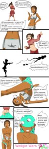 Rating: Explicit Score: 0 Tags: avatar_the_last_airbender breasts clothing comic dark-skinned_female dark_skin female interracial katara panties rule34 small_breasts straight_hair tagme tokaf ty_lee wedgie User: bunchy7s