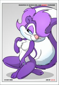 Rating: Questionable Score: 0 Tags: 2000 3_toes andybunny anthro artist_name bad_metadata biped blue_sclera border breasts cheek_tuft countershading dated e621 english_text eyelashes facial_tuft featureless_breasts feet female female_anthro fifi_la_fume fingers fluffy fluffy_tail hair hair_over_eye mammal markings mephitid missing_sample nude nude_anthro nude_female one_eye_obstructed pink_nose pupils skunk skunk_tail snout solo striped_markings striped_skunk striped_tail stripes tail tail_markings text tiny_toon_adventures toes toony tuft warner_brothers white_border white_stripes User: bunchy7s