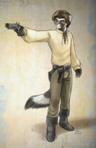 Rating: Safe Score: 0 Tags: 2013 anthro belt black_powder_weapon boots clothing conditional_dnp domestic_ferret e621 flintlock flintlock_pistol footwear gun handgun hi_res ictonychine kimber_di_furetti male mammal marbled_polecat moodyferret mustelid musteline pistol polecat_(mustelid) pose ranged_weapon shoes solo tail true_musteline weapon weasel User: bunchy7s Rating: Safe Score: 0 Tags: 2013 anthro belt black_powder_weapon boots clothing conditional_dnp domestic_ferret e621 flintlock flintlock_pistol footwear gun handgun hi_res ictonychine kimber_di_furetti male mammal marbled_polecat moodyferret mustelid musteline pistol polecat_(mustelid) pose ranged_weapon shoes solo tail true_musteline weapon weasel User: bunchy7s