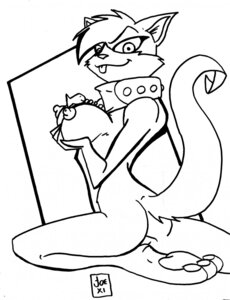 Rating: Explicit Score: 0 Tags: anthro big_breasts biped black_and_white breasts butt collar collar_only domestic_cat e621 felid feline felis female grape_jelly_(housepets!) hi_res holding_breast housepets! kneeling line_art mammal monochrome nipples nude r4c00n raised_tail smile solo tail teasing tongue User: bunchy7s