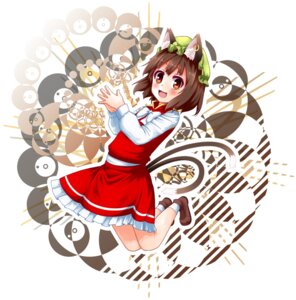 Rating: Safe Score: 0 Tags: animal_humanoid aps@shugyouchuu blush bottomwear brown_eyes brown_hair cat_humanoid chen_(touhou) clothed clothing e621 ear_piercing felid felid_humanoid feline feline_humanoid female fully_clothed hair hat headgear headwear hi_res humanoid jewelry long_sleeves looking_at_viewer mammal mammal_humanoid multi_tail open_mouth piercing ribbons shirt short_hair skirt smile solo tail topwear touhou vest User: bunchy7s