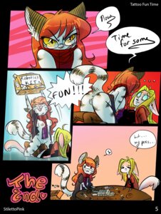 Rating: Explicit Score: 0 Tags: after_transformation anthro blonde_hair breasts comic duo e621 english_text felid female genitals hair hi_res humor machine mammal orange_hair robot scarf sedire_(deiser) sorsha_(desmondfallout) stilettopink stripes tail text vulva yellow_eyes User: bunchy7s