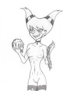 Rating: Explicit Score: 0 Tags: 1girls dc dc_comics female female_only jinx_(dc) monochrome pointy_chin rule34 sketch solo tagme teen_titans User: bunchy7s