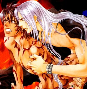 Rating: Explicit Score: 0 Tags: 2boys anal ayano_yamane brown_hair crimson_spell curse demon functionally_nude gay gold_eyes handjob havi_(crimson_spell) long_hair male male/male male_only multiple_boys multiple_males nude reach_around rule34 sex short_hair silver_hair tattoo tears val_(crimson_spell) yaoi User: bunchy7s