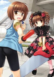Rating: Explicit Score: 0 Tags: 2girls armband baton bike_shorts comiket drill_hair female floral_print flower glasses gothic_lolita hair_flower hair_ornament lolita_fashion looking_back multiple_females multiple_girls open_mouth rule34 sato-pon saw tokyo_big_sight traffic_baton truncheon wavy_mouth User: bunchy7s